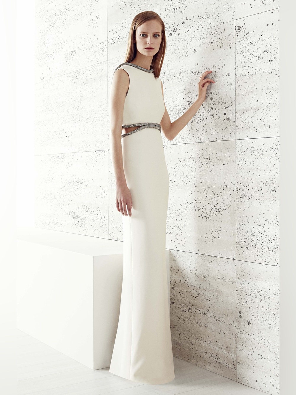 Gucci Silk Cady Gown